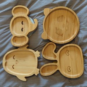 Bamboo Toddler Plates
